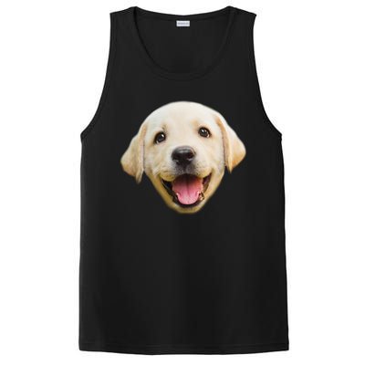 Golden Retriever Pup Face PosiCharge Competitor Tank