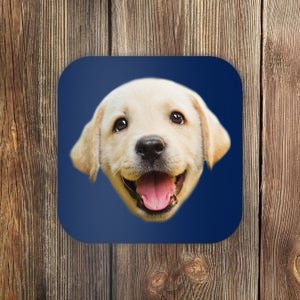 Golden Retriever Pup Face Coaster