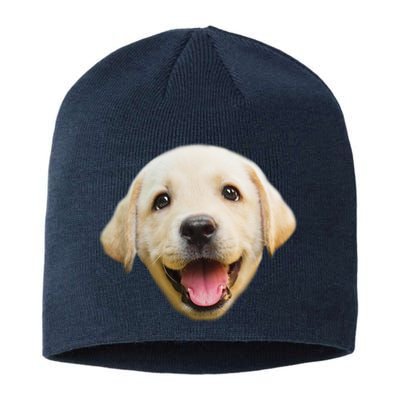 Golden Retriever Pup Face Sustainable Beanie