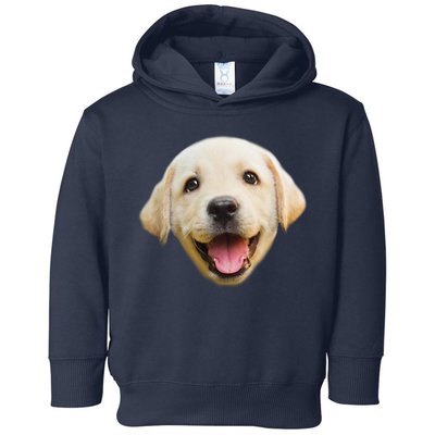 Golden Retriever Pup Face Toddler Hoodie