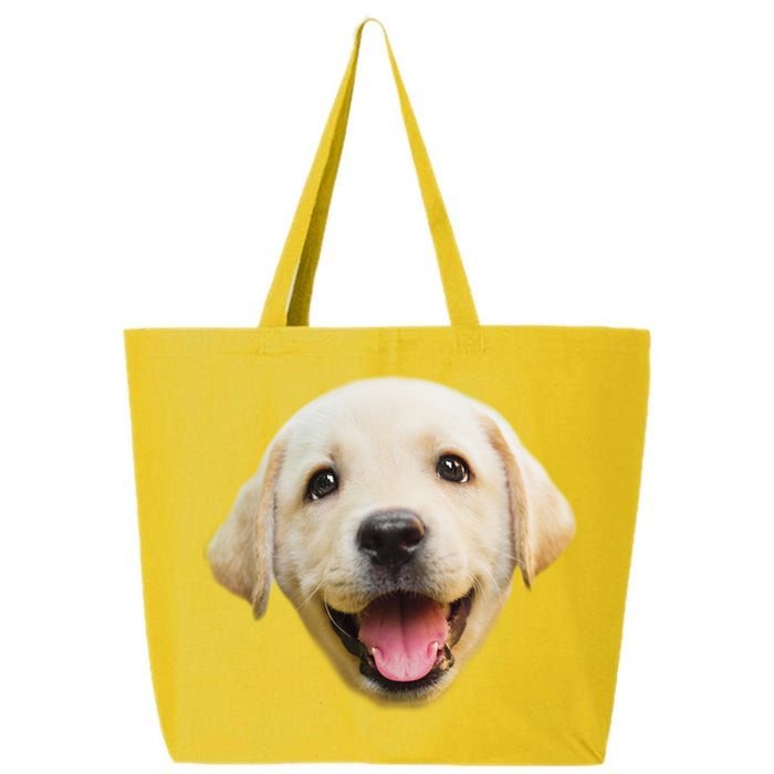 Golden Retriever Pup Face 25L Jumbo Tote