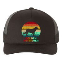 Golden Retriever Retro Silhouette Yupoong Adult 5-Panel Trucker Hat