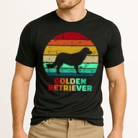 Golden Retriever Retro Silhouette Cooling Performance Crew T-Shirt