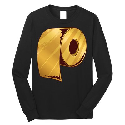 Golden Toilet Paper Crisis Long Sleeve Shirt