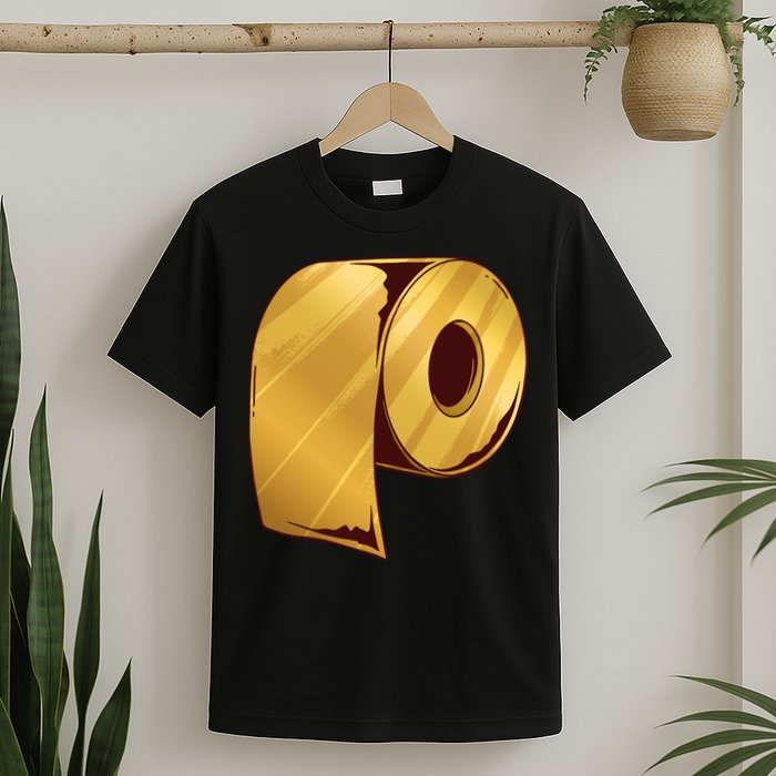 Golden Toilet Paper Crisis T-Shirt