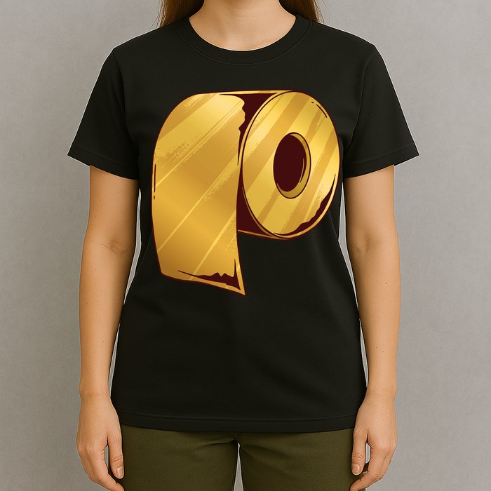 Golden Toilet Paper Crisis T-Shirt