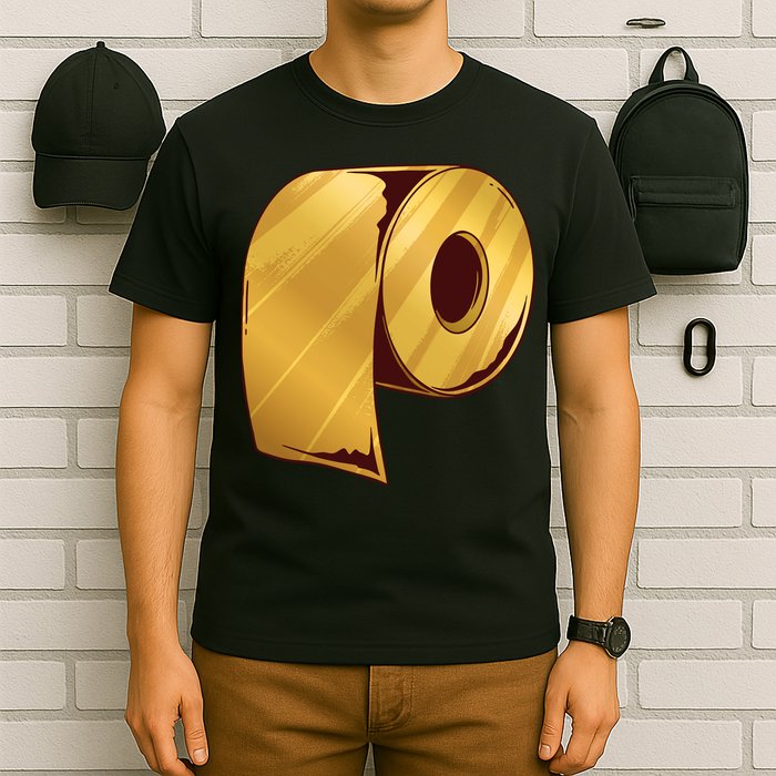 Golden Toilet Paper Crisis T-Shirt