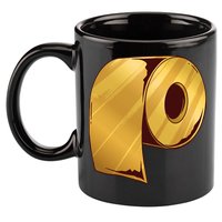 Golden Toilet Paper Crisis 11oz C Handle Ceramic Mug