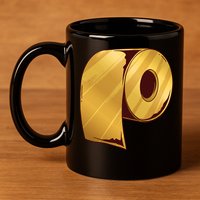 Golden Toilet Paper Crisis 11oz C Handle Ceramic Mug