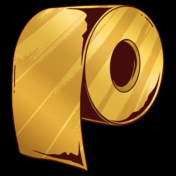 Golden Toilet Paper Crisis Polo