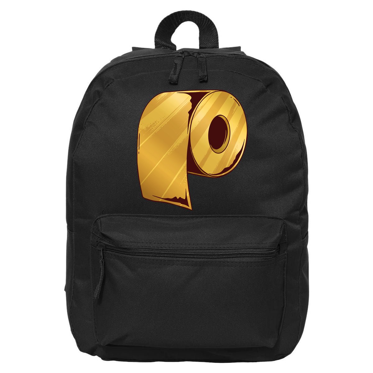 Golden Toilet Paper Crisis 16 in Basic Backpack