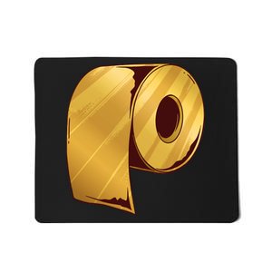 Golden Toilet Paper Crisis Mousepad