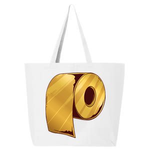 Golden Toilet Paper Crisis 25L Jumbo Tote