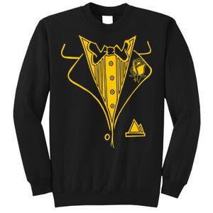 Golden Tuxedo Sweatshirt