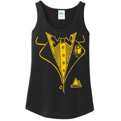 Golden Tuxedo Ladies Essential Tank