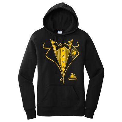 Golden Tuxedo Women's Pullover Hoodie