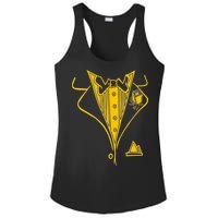 Golden Tuxedo Ladies PosiCharge Competitor Racerback Tank