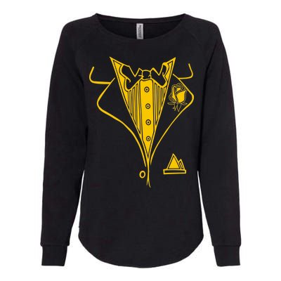 Golden Tuxedo Womens California Wash Sweatshirt