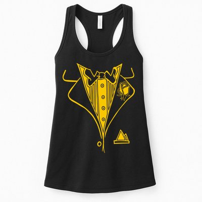 Golden Tuxedo Womens Tank Top