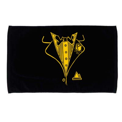 Golden Tuxedo Microfiber Hand Towel