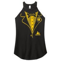 Golden Tuxedo Women's Perfect Tri Rocker Tank