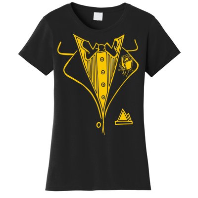 Golden Tuxedo Women's T-Shirt