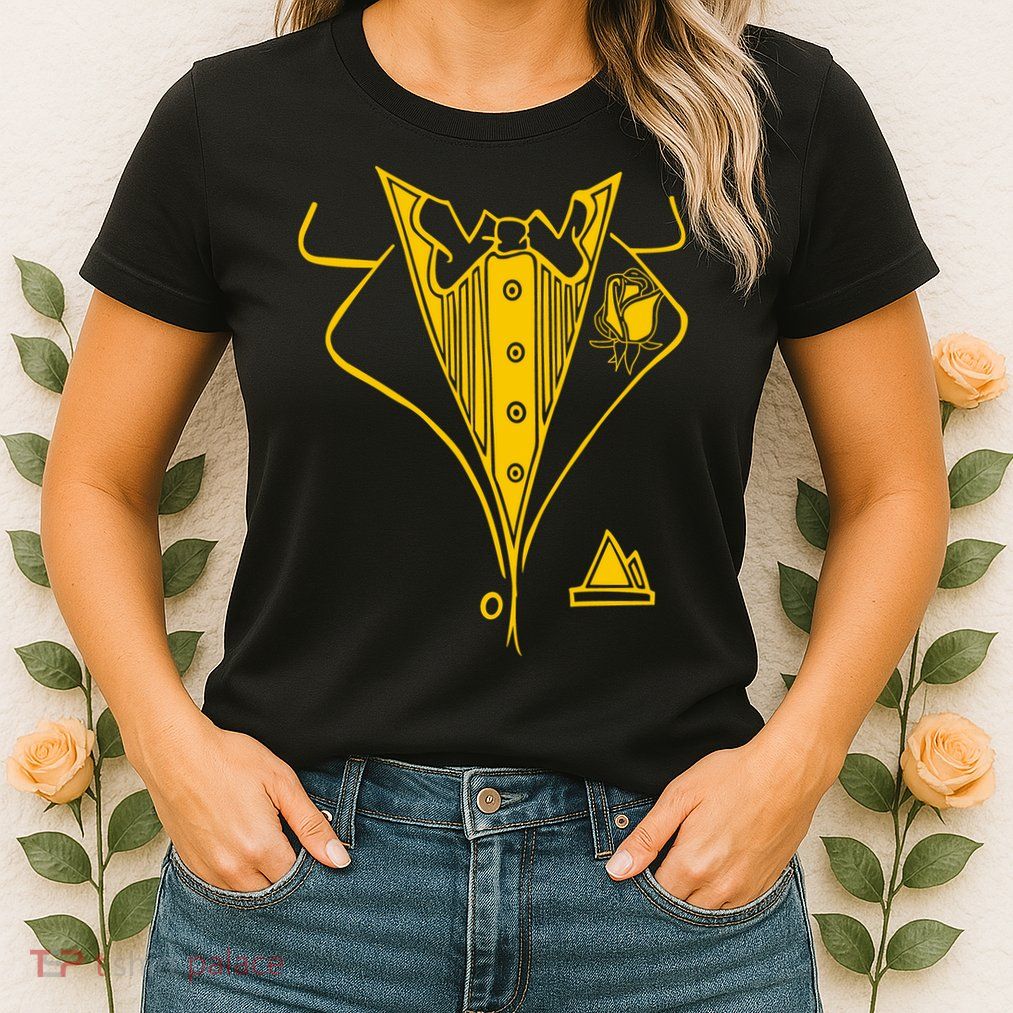 Golden Tuxedo Womens T-Shirt
