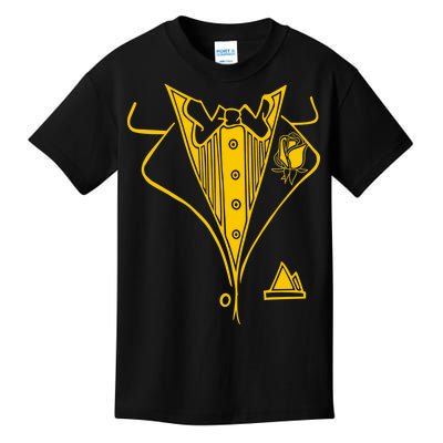 Golden Tuxedo Kids T-Shirt