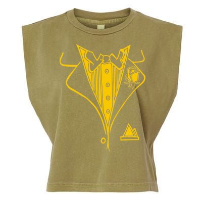 Golden Tuxedo Garment-Dyed Women's Muscle Tee