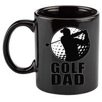 Golf Dad 11oz C Handle Ceramic Mug