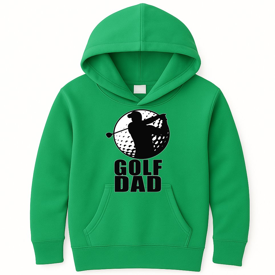 Golf Dad Kids Hoodie