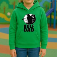 Golf Dad Kids Hoodie