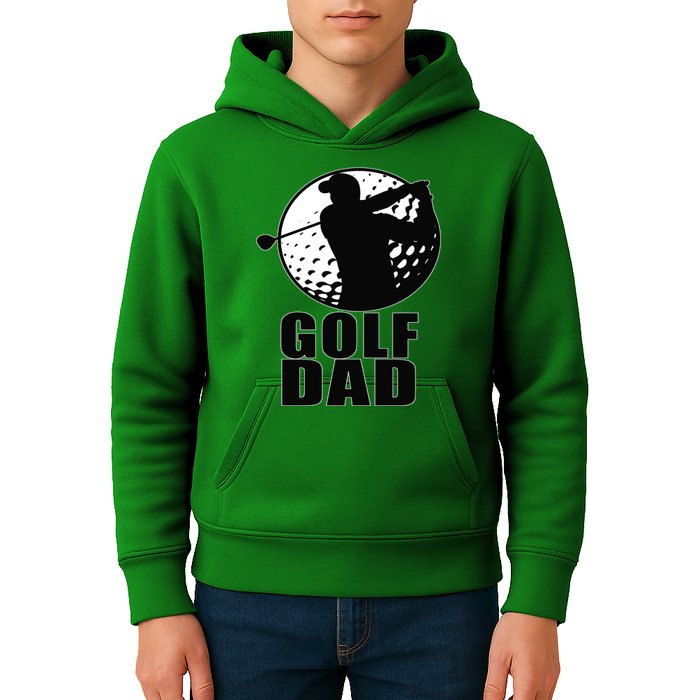 Golf Dad Kids Hoodie