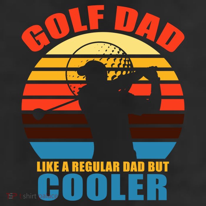 Golf Dad Like A Regular Dad But Cooler 11oz C Handle Ceramic Mug