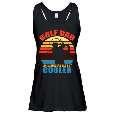 Golf Dad Like A Regular Dad But Cooler Ladies Essential Flowy Tank