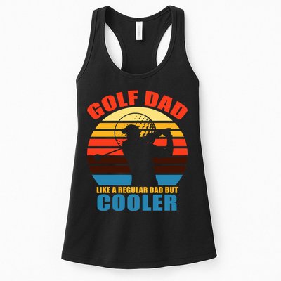 Golf Dad Like A Regular Dad But Cooler Womens Tank Top