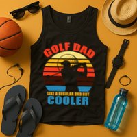 Golf Dad Like A Regular Dad But Cooler Tank Top