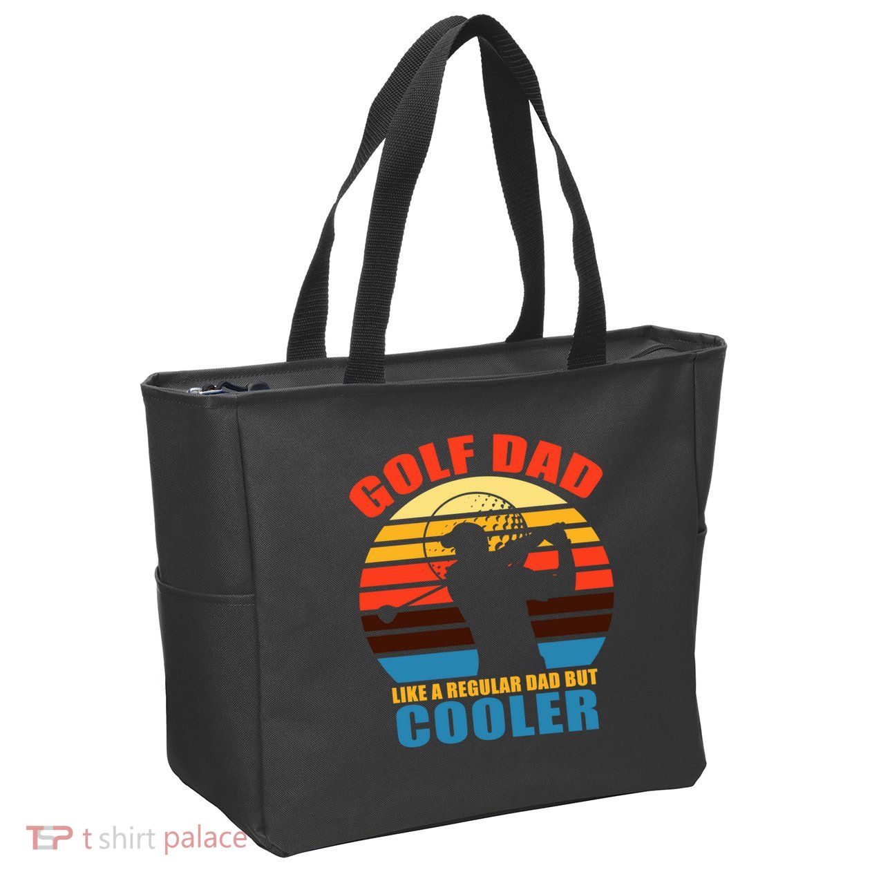 Golf Dad Like A Regular Dad But Cooler Zip Tote Bag