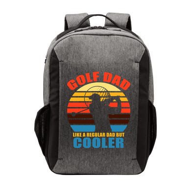 Golf Dad Like A Regular Dad But Cooler Vector Backpack