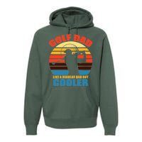 Golf Dad Like A Regular Dad But Cooler Premium Hoodie