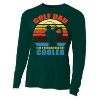 Golf Dad Like A Regular Dad But Cooler Cooling Performance Long Sleeve Crew