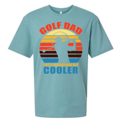 Golf Dad Like A Regular Dad But Cooler Sueded Cloud Jersey T-Shirt