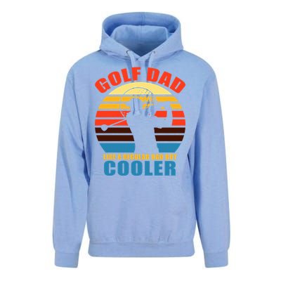 Golf Dad Like A Regular Dad But Cooler Unisex Surf Hoodie