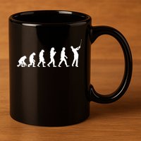 Golf Evolution 11oz C Handle Ceramic Mug