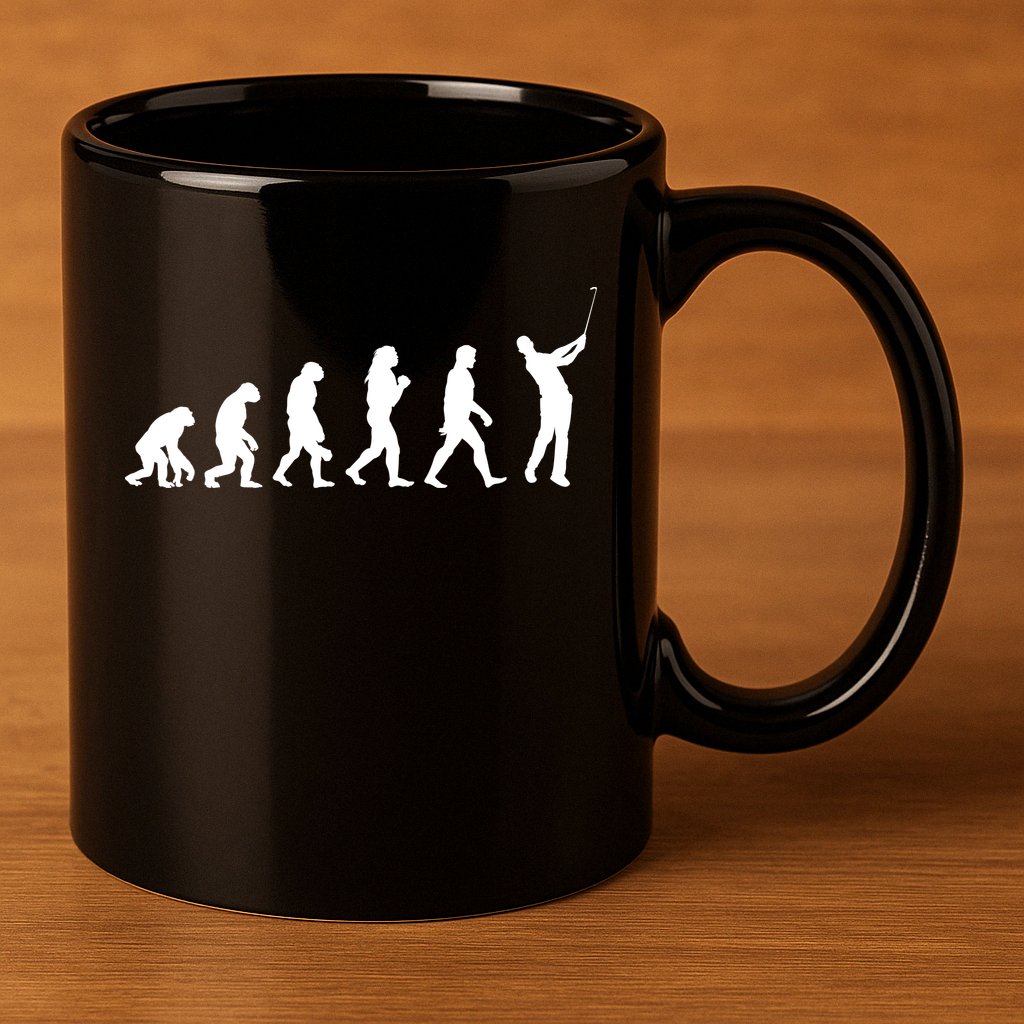 Golf Evolution 11oz C Handle Ceramic Mug