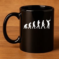 Golf Evolution 11oz C Handle Ceramic Mug