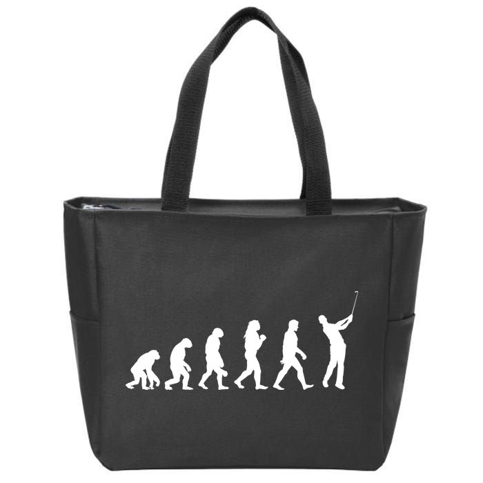 Golf Evolution Zip Tote Bag