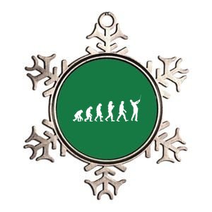 Golf Evolution Metallic Star Ornament