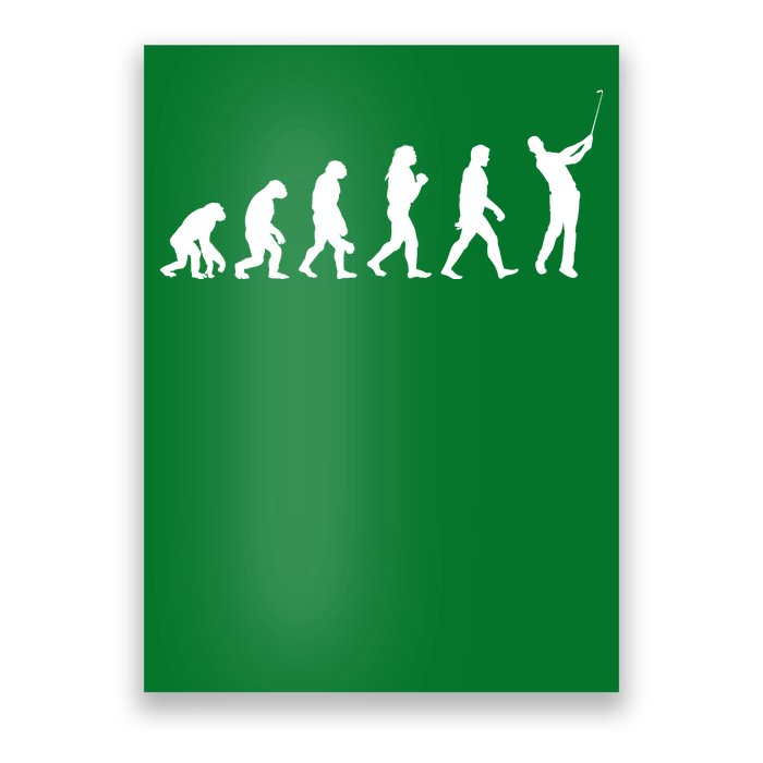 Golf Evolution Poster