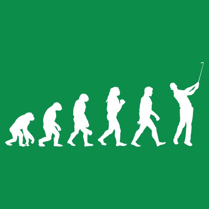 Golf Evolution Poster